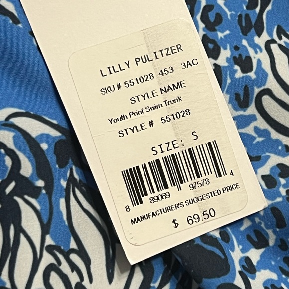 Southern Tide x Lilly Pulitzer Youth Swim Trunk - Picture 4 of 5